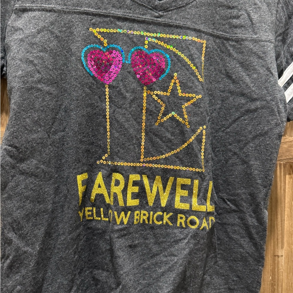 Women's Elton John Farewell Yellow Brick Road Tee. View 2